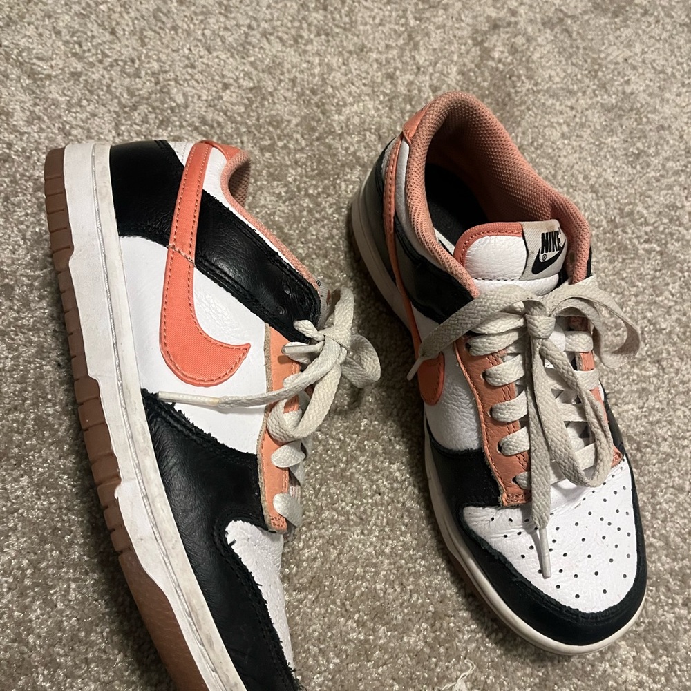 Nike Dunk Airforce Pink and White Sneakers